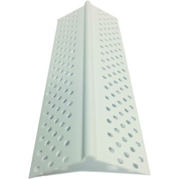 ClarkDietrich VLSB-10 Splayed Corner Bead, 10 ft L, 1-1/4 in W, PVC