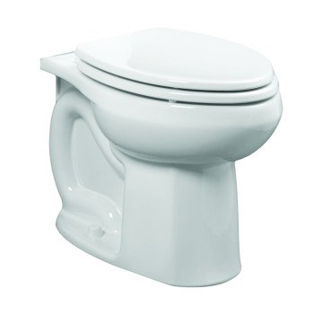 American Standard Colony 3251C.101.020 Flushometer Toilet Bowl, Elongated, 12 in Rough-In, Vitreous China, White