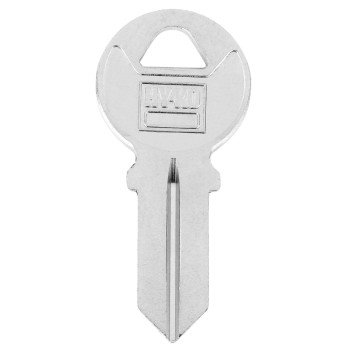 Hy-Ko 11010AM4 Key Blank, Brass, Nickel-Plated, For: American AM4 Locks