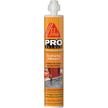 Sika AnchorFix-2 Series 112718 Anchoring Adhesive, 10.1 oz, Cartridge