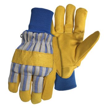 BOSS 4341C Gloves, Wing Thumb, Knit Wrist Cuff, Polyester Lining