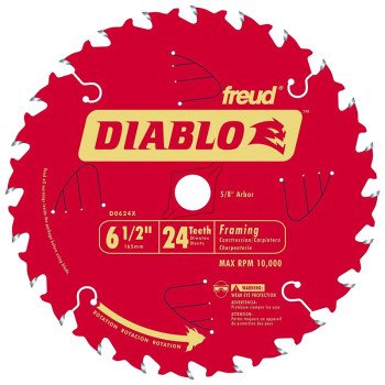 D0624X BLADE FRAME 6-1/2IN 24T