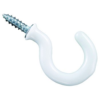 National Hardware N119-728 Cup Hook, Steel, Vinyl-Coated