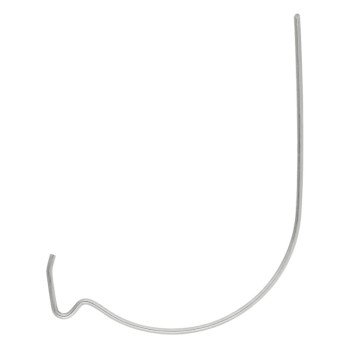 National Hardware N260-115 J-Hook, 35 lb, Steel, Zinc, Wall Mounting