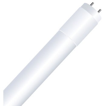 Feit Electric T48/830/LEDG2 LED Fluorescent Tube, Linear, T8, T12 Lamp, G13 Lamp Base, Frosted, Warm White Light