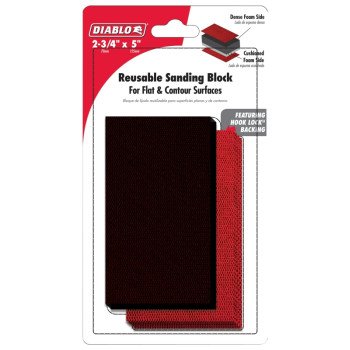 Diablo DFB234DUOH01G Reusable Hand Sanding Block