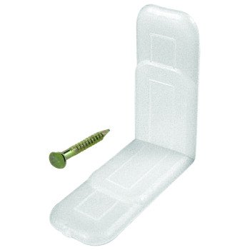 Prime-Line R 7153 Drawer Guide Side Saddles, Nylon/Plastic, White