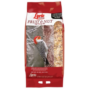 Lyric 2647344 Wild Bird Mix, Fruit, Nut Flavor, 20 lb Bag