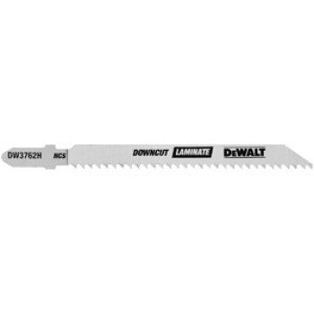 DEWALT DW3762H2 Jig Saw Blade, 1/4 in W, 4 in L, 10 TPI, 2/PK