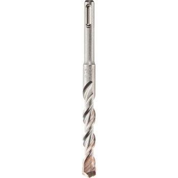 Milwaukee M/2 48-20-7604 Hammer Drill Bit, 5/8 in Dia, 12 in OAL, Spiral Flute, 4-Flute, 25/64 in Dia Shank