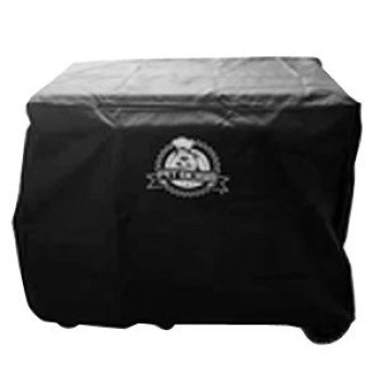 Pit Boss PBGCB0757AD30872 Griddle Cover, 40 in W, 25 in D, 34 in H, Polyester/PVC, Black