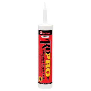 Red Devil 0906/01 Silicone Caulk, White, 10.1 fl-oz