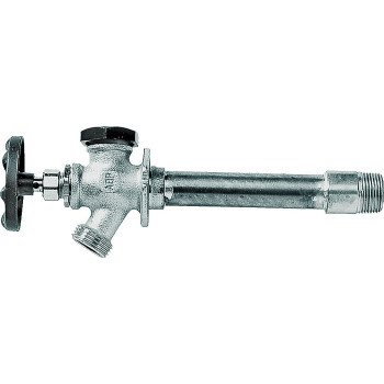 Arrowhead Brass 425 Series 425-12LF Anti-Siphon Frostproof Wall Hydrant, 1/2 x 3/4 x 3/4 in Connection, FIP x MIP x Hose