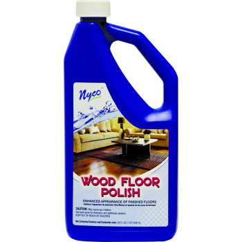 nyco NL90429-903206 Wood Floor Polish, 32 oz, Liquid, Acrylic Polymer, White