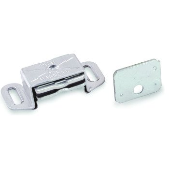 Amerock BP9783AL Magnetic Catch, 2-3/16 in L x 1 in W Catches, Aluminum