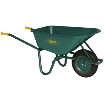 Erie SE100 Wheelbarrow, 6 cu-ft Volume, 1 -Wheel