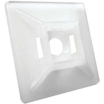 Tradeselect CTMB1P8 Mount Pad, Nylon, White