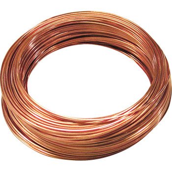 Hillman 50163 Utility Wire, 75 ft L, 22, Copper