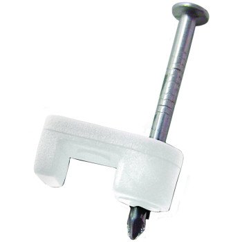 Gardner Bender PSW-1600T Cable Staple, 3/16 in W Crown, Polyethylene