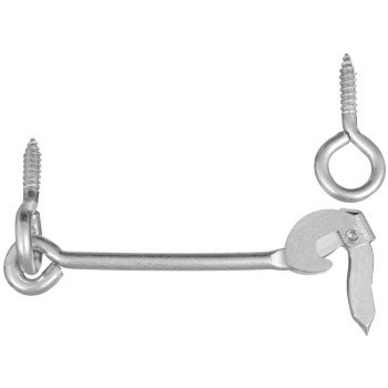 National Hardware V2124 Series N122-671 Safety Gate Hook, Steel, Zinc