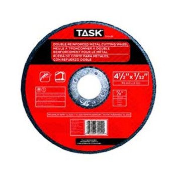 TASK 31432B Chop Saw Wheel, 14 in Dia, 7/64 in Thick, 1 in Arbor