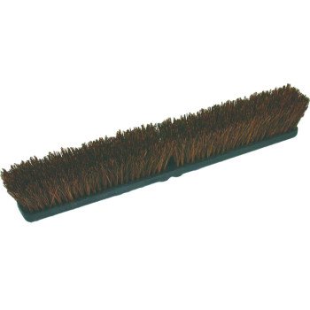 Birdwell 2024-12 Broom Head, Threaded, 3 in L Trim, Synthetic Blend Fiber Bristle, Black