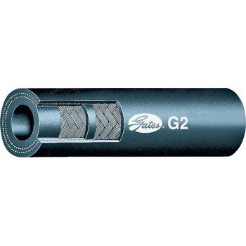 GATES 86623 Hose, 50 ft L, 4000 psi Pressure, Synthetic Rubber, Black