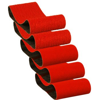 Diablo DCB318ASTS05G Sanding Belt Pack, 3 in W, 18 in L, 50, 80, 120 Grit, Coarse, Fine, Medium