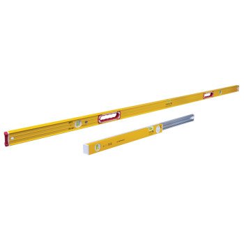 Stabila 37532 Beam Level Set, Non-Magnetic, Aluminum, Yellow