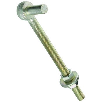 HOOK BOLT STEEL ZINC 7/8X12IN