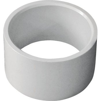 Canplas 193002R Repair Coupling, 2 in, Hub, PVC, White