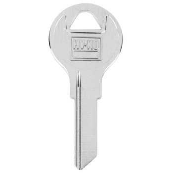 Hy-Ko 11010FH2 Key Blank, Brass, Nickel-Plated, For: Fort FH2 Locks