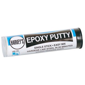 Harvey 44150-12 Epoxy Putty, Solid, Beige/Gray, 2 oz Tube