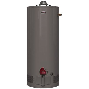 Richmond Essential Series 6G40S-31PF3 Gas Water Heater, Liquid Propane, 40 gal Tank, 65 gph, 31000 Btu/hr BTU