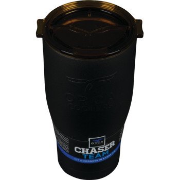 Orca Chaser Series ORCCHA27BK/CL Tumbler, 27 oz, Stainless Steel, Black, Insulated