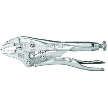 Irwin Original Series 0902L3 Locking Plier, 5 in OAL, 1-1/8 in Jaw Opening, Plain-Grip Handle, 3/8 in W Jaw