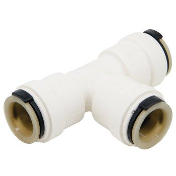 Watts 3523-18 Union Pipe Tee, 1 in, Sweat, Plastic, White, 100 psi Pressure