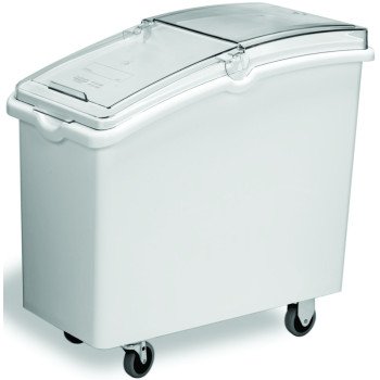 CONTINENTAL COMMERCIAL 9321 Ingredient Bin, 21 gal Capacity, Polycarbonate, White, 29-15/16 in L, 12-3/4 in W