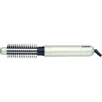 CONAIR Curls N' Curls BC40JBC Hot Air Brush, Aluminum, White