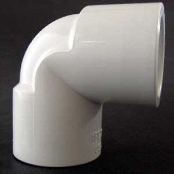 Xirtec 140 435506 Pipe Elbow, 1/2 in, Socket x FPT, 90 deg Angle, PVC, White, SCH 40 Schedule, 150 psi Pressure