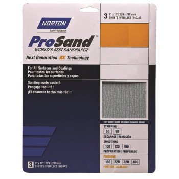 02625 9X11 GR220 SANDPAPER    