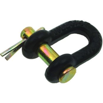 SpeeCo S49030300 Utility Clevis, 2000 lb Working Load, 1-1/4 in L Usable, Powder-Coated