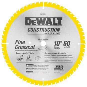 DW3106 CIRC SAW BLADE 10