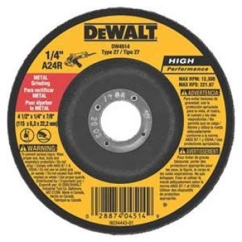 DeWALT DW4719 Grinding Wheel, 7 in Dia, 7/8 in Arbor