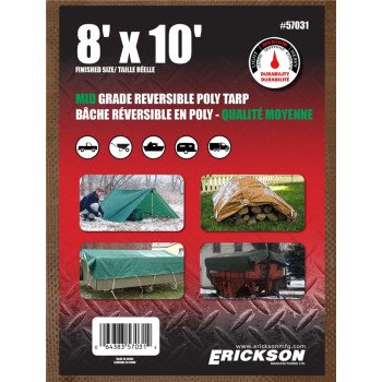 57031 8'  X 10' BROWN/GREEN TA