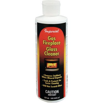 Imperial KK0044 Gas Fireplace Glass Cleaner, Liquid, Beige/Opaque, Viscous Liquid, 7.6 fl-oz Bottle