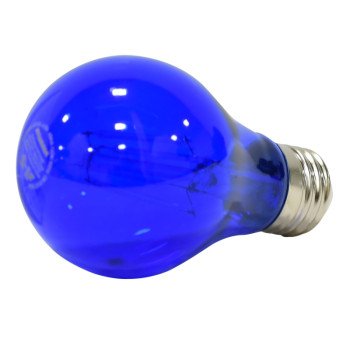 Sylvania 40304 Ultra LED Bulb, General Purpose, A19 Lamp, E26 Lamp Base, Dimmable, Blue, Colored Light