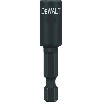 DEWALT IMPACT READY Series DW2219IR Nut Driver, 5/16 in Drive, 1-7/8 in L, 1/4 in L Shank, Hex Shank, 1/PK