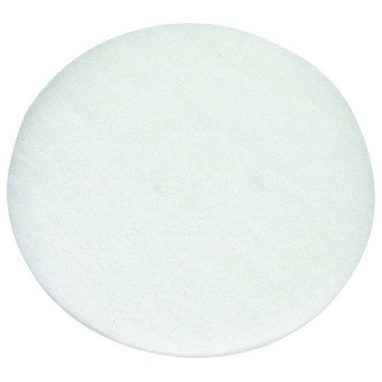 North American Paper 424614 Polishing Pad, White