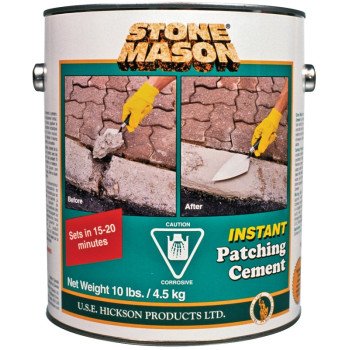 Henry Stone Mason SN225239 Instant Patching Cement, Light Gray, 4.5 kg